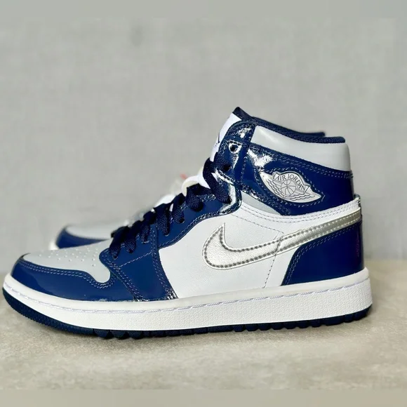 Nike Air Jordan 1 Retro High Golf Navy - Picture 1 of 9